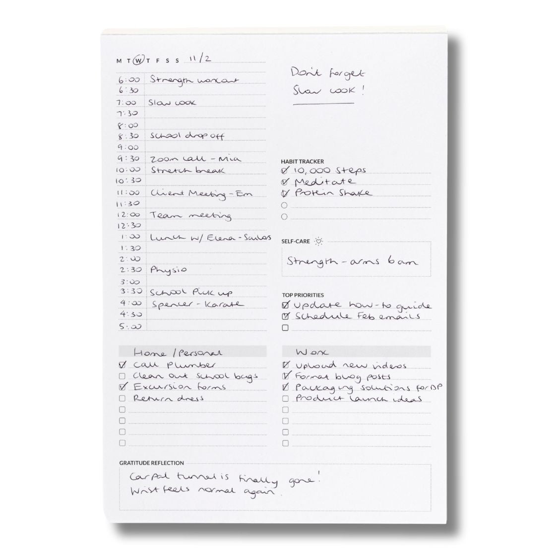 Curation Daily Desk Pad (B5) Pre-order