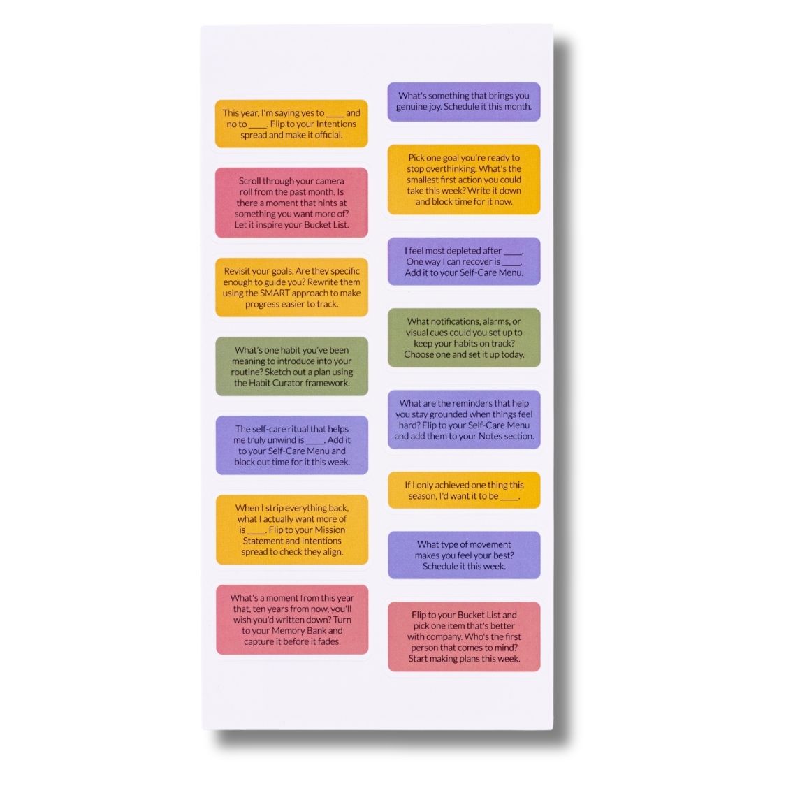 Curation Prompt Stickers (30 Stickers) Pre-order