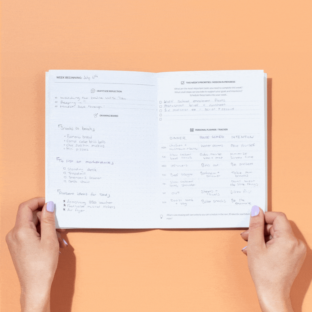 Curation 90 Day Planner (Weekly) Pre-order