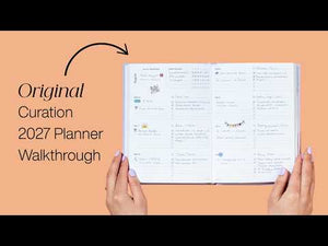 Curation 2027 Diary Planner (A5 Original Weekly) Pre-order