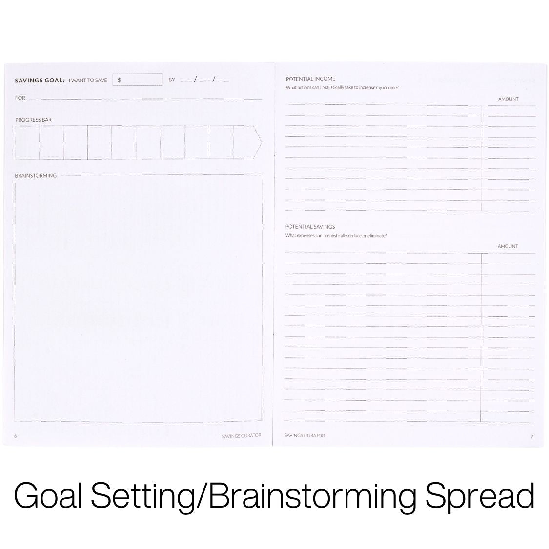 Savings Curator Booklet Pre-order